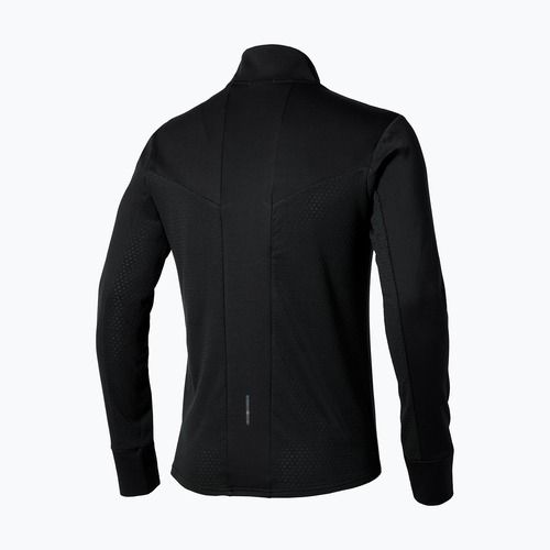 Pánské běžecké tričko Longsleeve Mizuno Active Warm Half Zip black