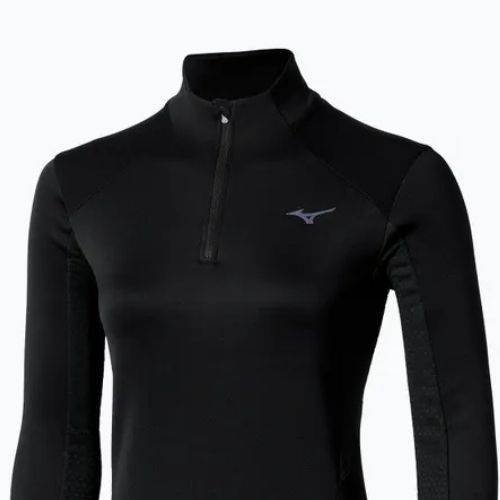 Dámská běžecká mikina Mizuno Active Warm Half Zip black