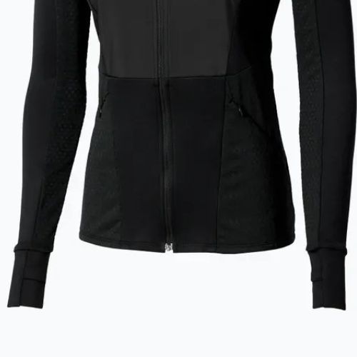 Dámská běžecká bunda Mizuno Active Warm Hybrid Full Zip Hooded black