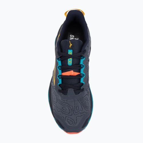 Pánské běžecké boty Mizuno Wave Mujin 11 odyssey gray/citrus/fiery coral 2