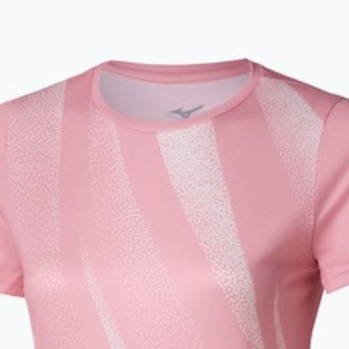 Dámské běžecké tričko Mizuno Core Graphic Tee bleached mauve