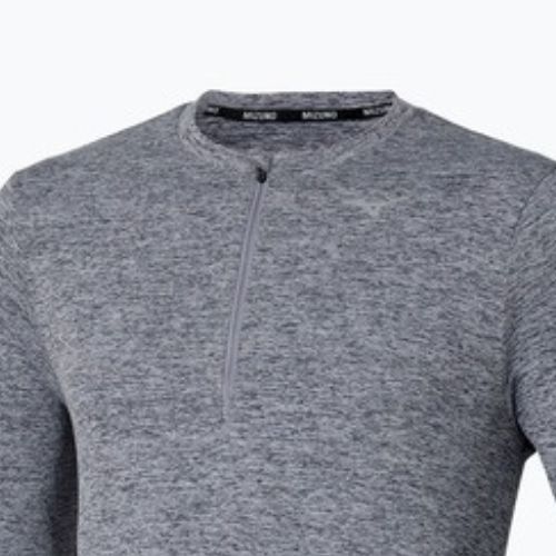 Pánské běžecké tričko Longsleeve Mizuno Core Impulse Half Zip Tee quicksilver 