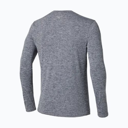 Pánské běžecké tričko Longsleeve Mizuno Core Impulse Half Zip Tee quicksilver 
