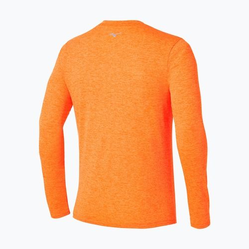 Pánské běžecké tričko Longsleeve Mizuno Core Impulse Half Zip Tee tangelo