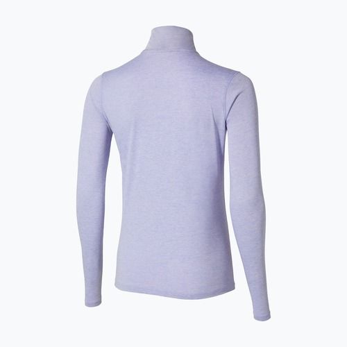 Dámská běžecká mikina Mizuno Core Impulse Half Zip Tee icelandic blue
