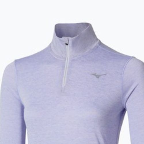 Dámská běžecká mikina Mizuno Core Impulse Half Zip Tee icelandic blue
