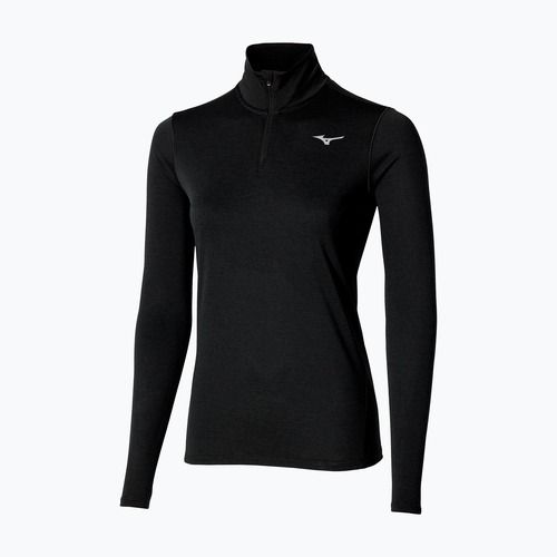 Dámská běžecká mikina Mizuno Core Impulse Half Zip Tee black
