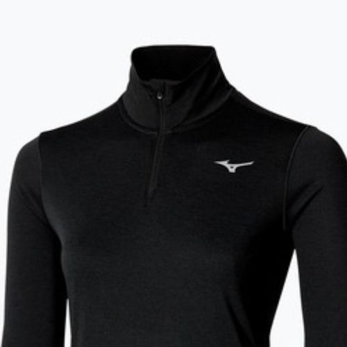 Dámská běžecká mikina Mizuno Core Impulse Half Zip Tee black
