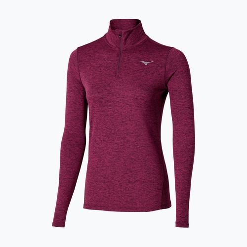Dámská běžecká mikina Mizuno Core Impulse Half Zip Tee dark purple