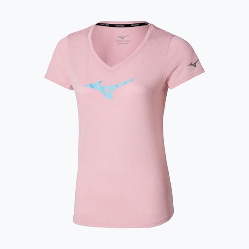 Dámské běžecké tričko Mizuno Core Runbird Tee bleached mauve