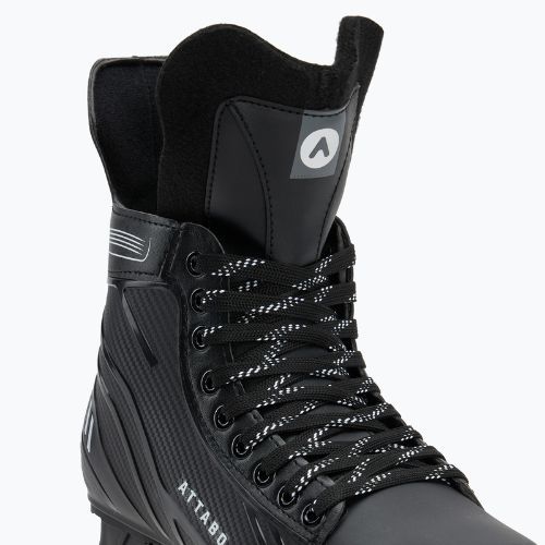 Dětské hokejové brusle nastavitelné ATTABO Frazer II black