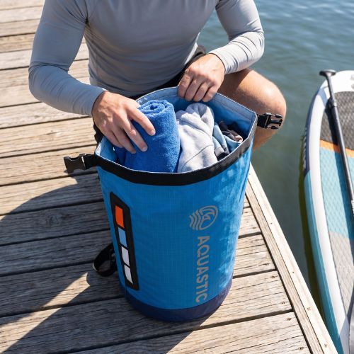 Voděodolný vak AQUASTIC 20 l blue