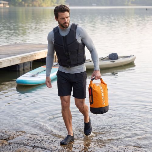 Vodotěsný vak AQUASTIC Dry Bag 8 l Nylon/TPU orange