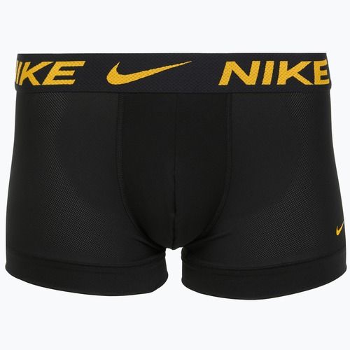 Pánské boxerky Nike Dri-FIT Cotton Trunk 3 páry deep night/university gold/green shock