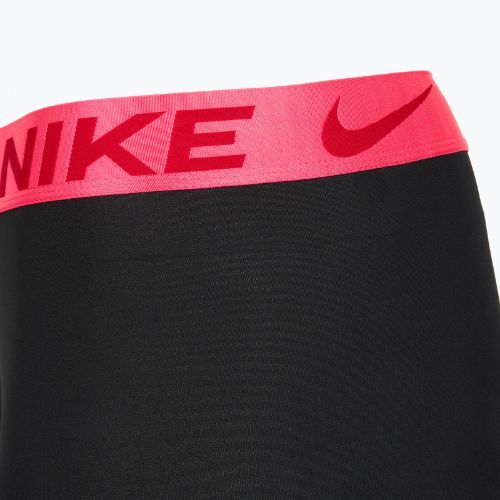 Pánské boxerky Nike Dri-Fit Essential Micro Boxer Brief 3 páry černá hyper pink/uni red/black high shine wb
