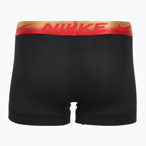 Pánské boxerky Nike Dri-Fit Essential Micro Trunk 3 páry blk/uni red/blk/uni red metallic gradient wb