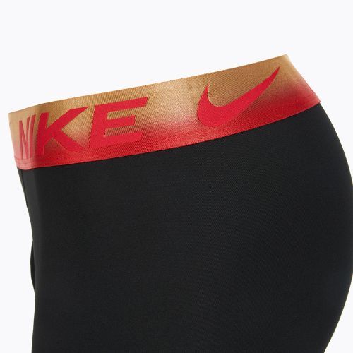 Pánské boxerky Nike Dri-Fit Essential Micro Trunk 3 páry blk/uni red/blk/uni red metallic gradient wb