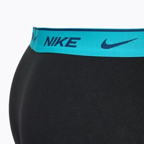 Pánské boxerky Nike Everyday Cotton Stretch Trunk 3 páry black/iron gry/cool grey high shine textured wb