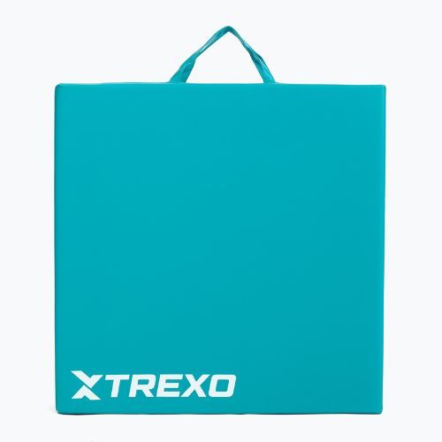 Skládací gymnastická matrace TREXO 180 x 60 x 5 cm green