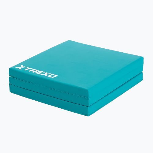 Skládací gymnastická matrace XTREXO 180 x 60 x 5 cm green