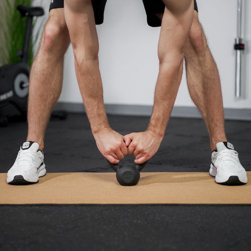 Kettlebell Litinový TREXO 4kg black