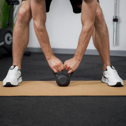 Kettlebell Litinový TREXO 6kg black