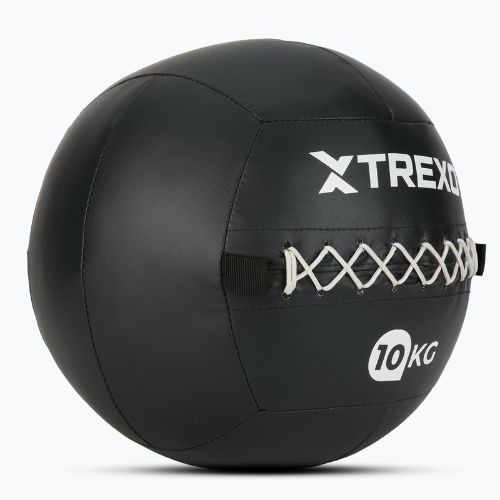 Medicinball TREXO Wall Ball 12 kg černý