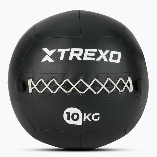 Medicinball TREXO Wall Ball 12 kg černý