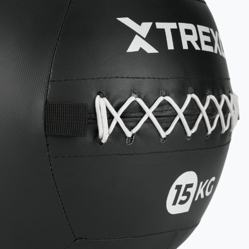 Posilovací míč  XTREXO Wall Ball 15 kg black