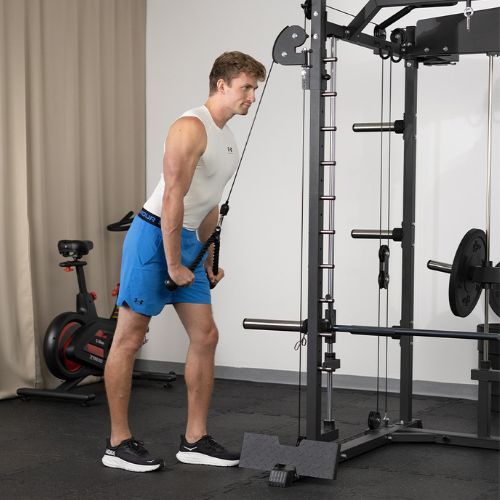 Posilovací věž s kladkou XTREXO Hector Commercial black