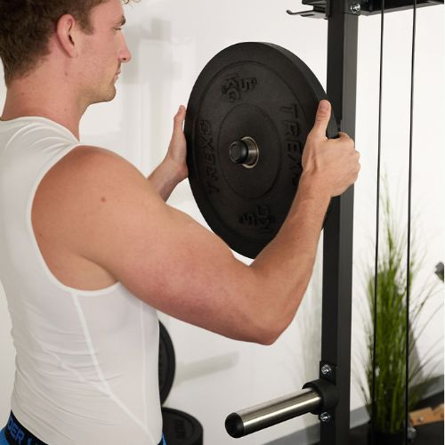 Posilovací věž s kladkou XTREXO Hector Commercial black