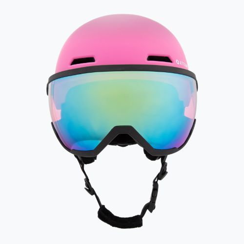 Dětská lyžařská helma ATTABO Avens 2.0 Jr Visor pink