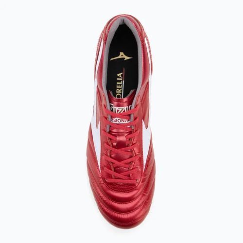 Pánské kopačky Mizuno Morelia II Japan Md red/white/black