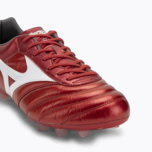 Pánské kopačky Mizuno Morelia II Elite FG morelia 40th red/white/black