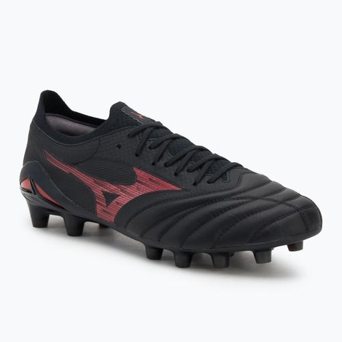 Pánské kopačky Mizuno Morelia Neo IV Β Elite MD black/morelia 40th red/black 
