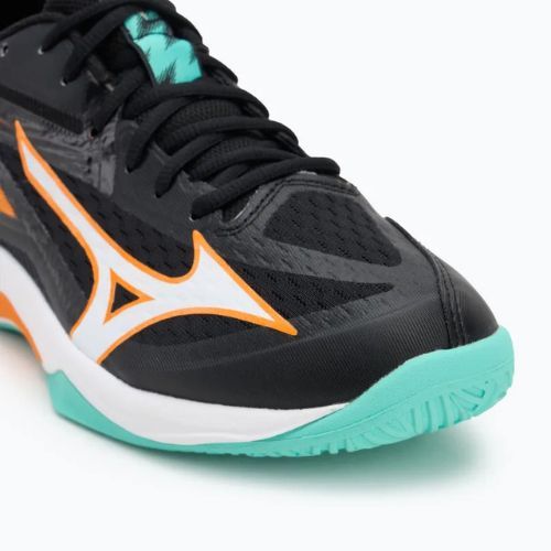 Volejbalové boty Mizuno Thunder Blade Z black/tangelo/ice green