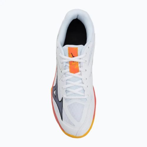 Volejbalové botyMizuno Thunder Blade Z white/fiery coral 2/citrus