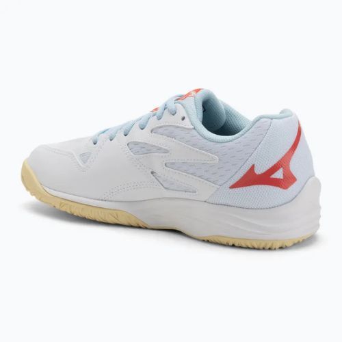 Dámské volejbalové boty Mizuno Thunder Blade Z white/calypso coral/pale banana