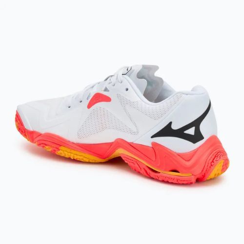 Volejbalové boty Mizuno Wave Lightning Z8 white/fiery coral 2/citrus