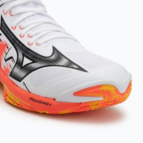 Volejbalové boty Mizuno Wave Lightning Neo 3 white/fiery coral 2/citrus