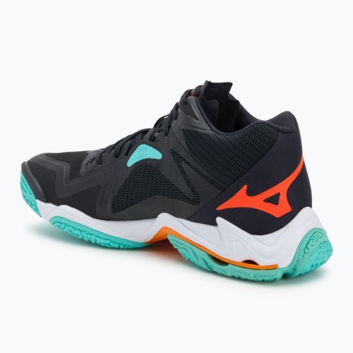 Volejbalové boty Mizuno Wave Lightning Z8 Mid black/tangelo/ice green