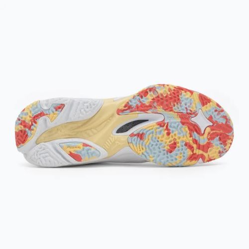 Dámské volejbalové boty Mizuno Wave Lightning Z8 white/calypso coral/pale banana