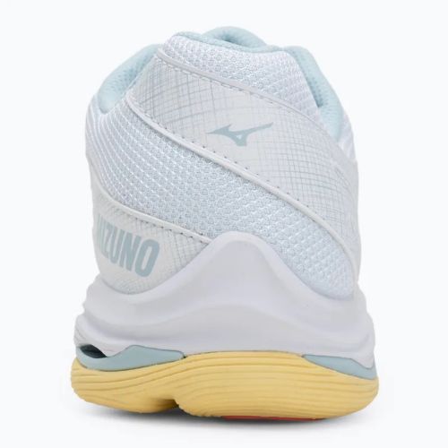 Dámské volejbalové boty Mizuno Wave Voltage 2 white/calypso coral/pale banana