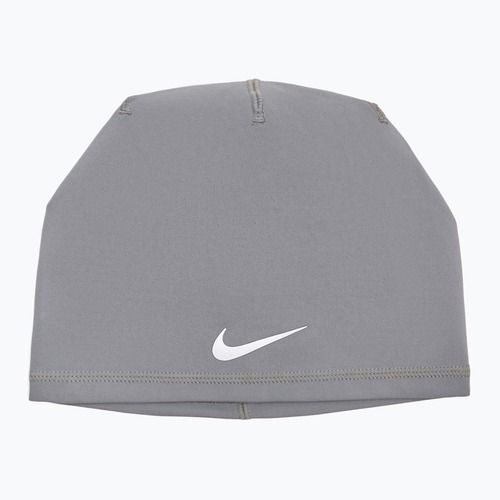 Čepice Nike Dri-Fit Peak Cuffed Beanie smoke grey/silver