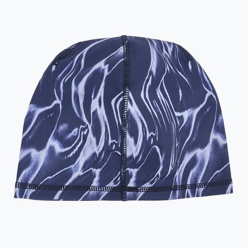 Čepice Nike Dri-Fit Peak Uncuffed Beanie Printed blue void/silver