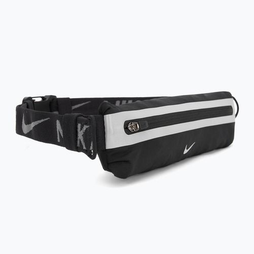 Běžecký pás Nike Slim 4.0 black/black/silver