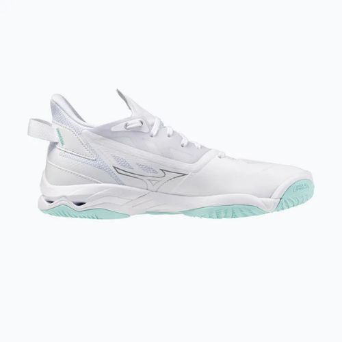 Dámské házenkářské boty Mizuno Wave Mirage 5 white/blue tint