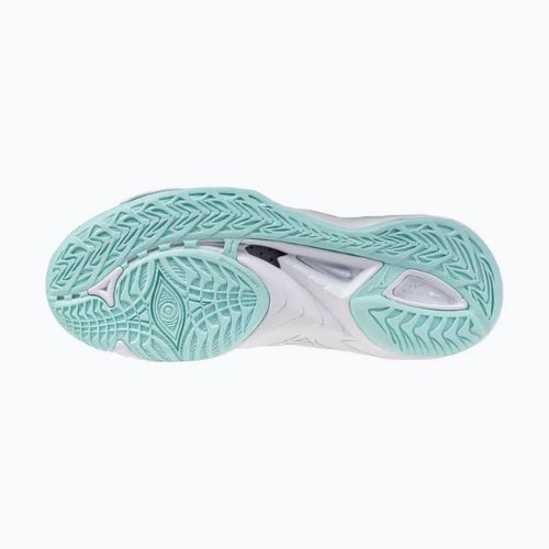 Dámské házenkářské boty Mizuno Wave Mirage 5 white/blue tint