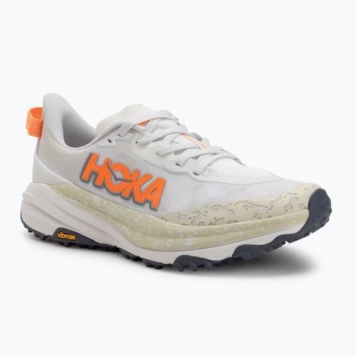 Pánské běžecké boty HOKA Speedgoat 6 white/neon tangerine