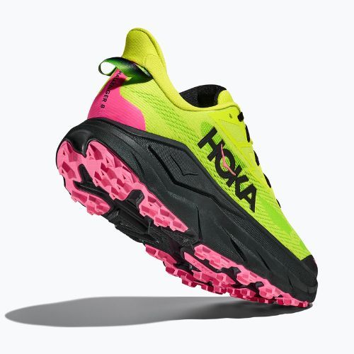 Pánské běžecké boty HOKA Challenger 8 neon hoka citrus/black
